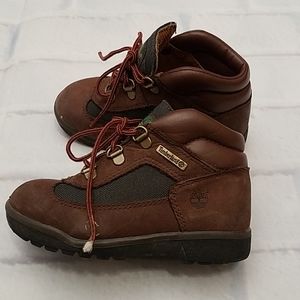 Little Boy's Timberland Hiking Boots, Size 11.